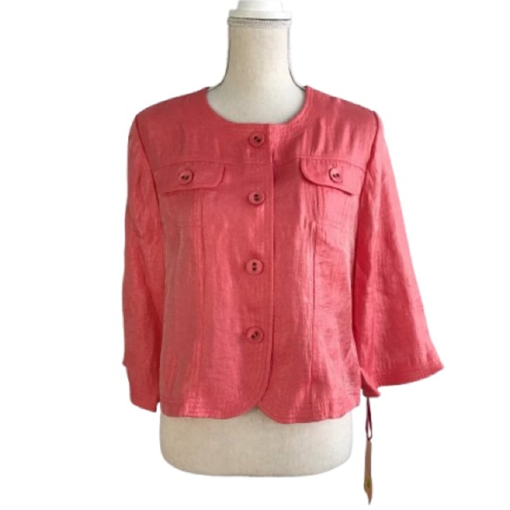 Ruby Rd. Coral Blazer